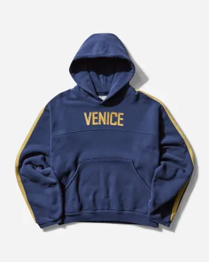 Herren Venice Football Hoodie Blau