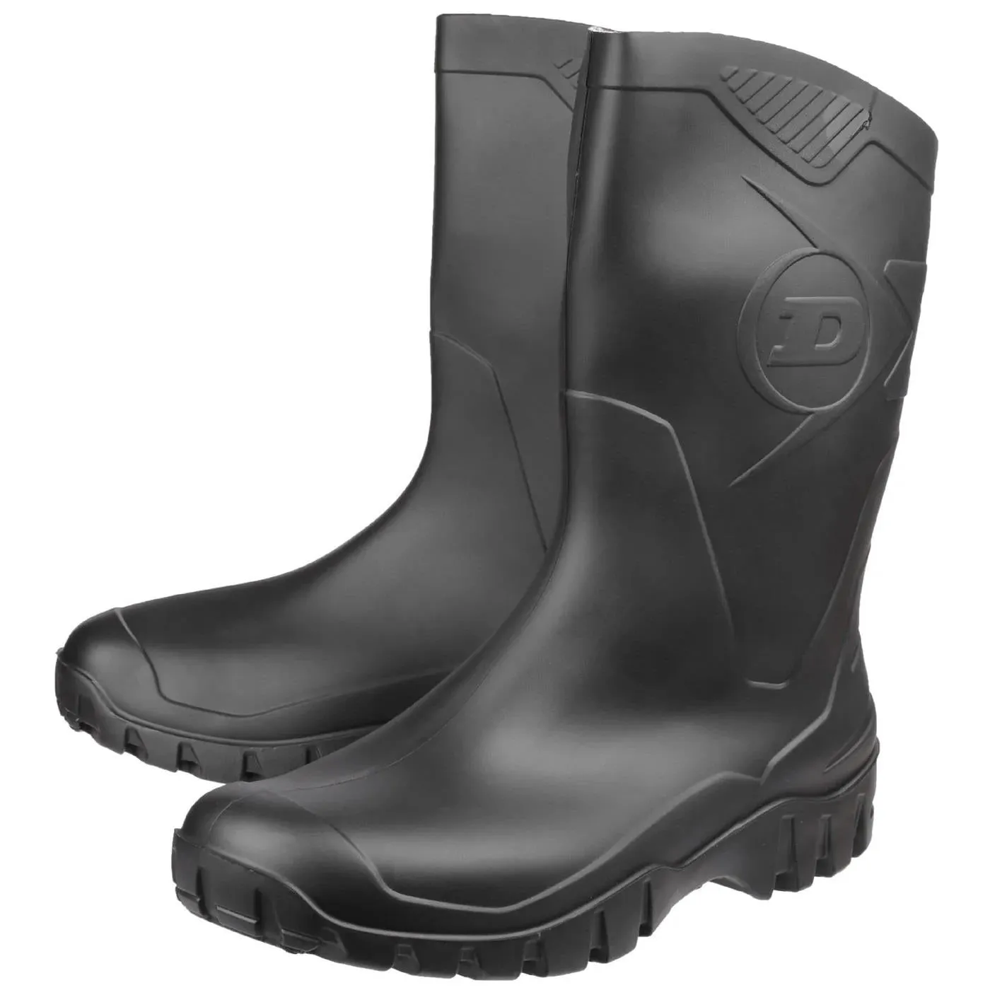 Herren Weitpassform Dunlop Dee Wadenhohe Gummistiefel
