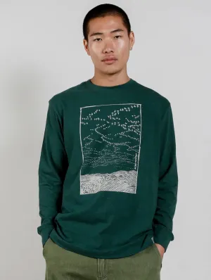 Migration Herren Bio-Baumwoll-T-Shirt | Grün