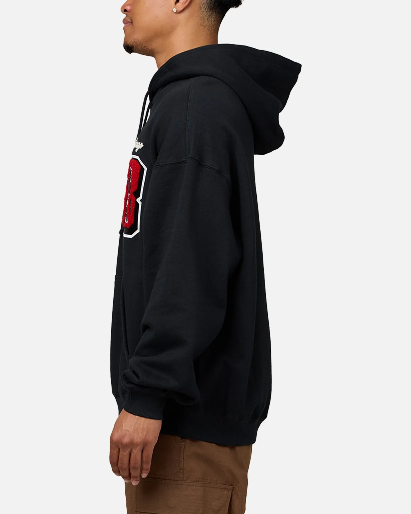 Mitchell & Ness Chicago Bulls Conference Hoodie Vintage Schwarz