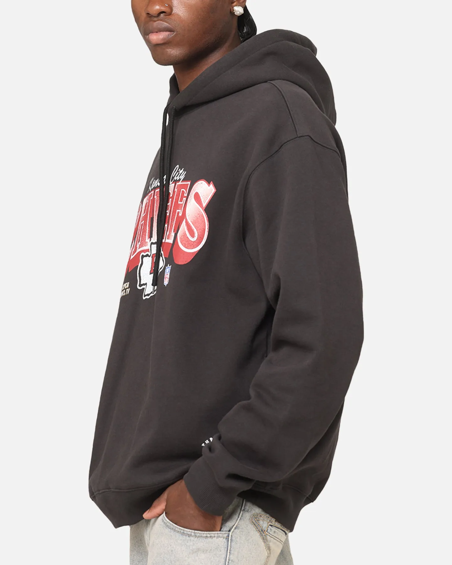 Mitchell & Ness Kansas City Chiefs Kapuzenpullover Vintage Schwarz