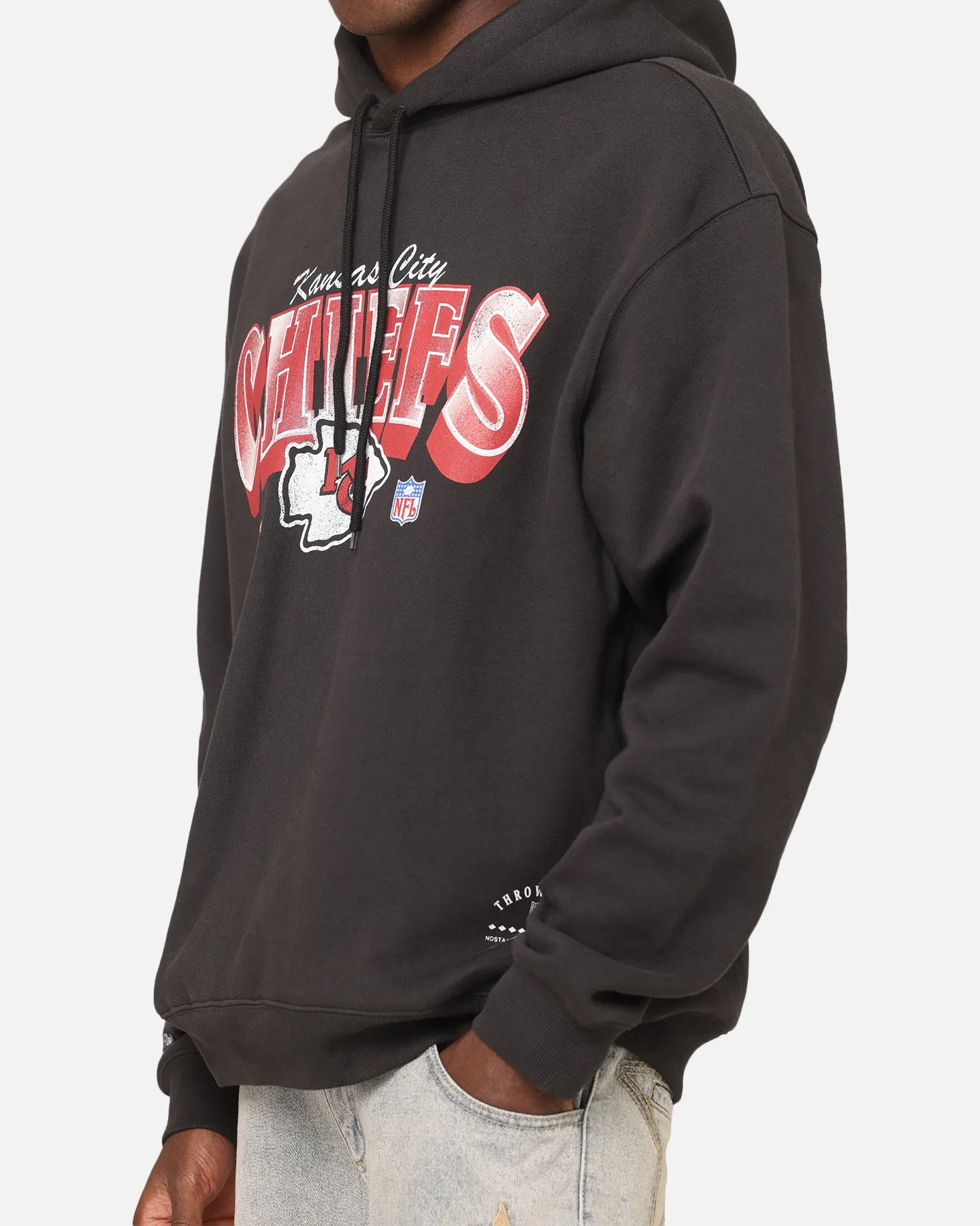 Mitchell & Ness Kansas City Chiefs Kapuzenpullover Vintage Schwarz