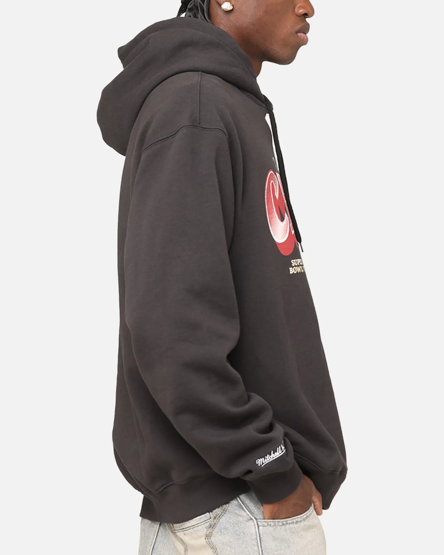 Mitchell & Ness Kansas City Chiefs Kapuzenpullover Vintage Schwarz