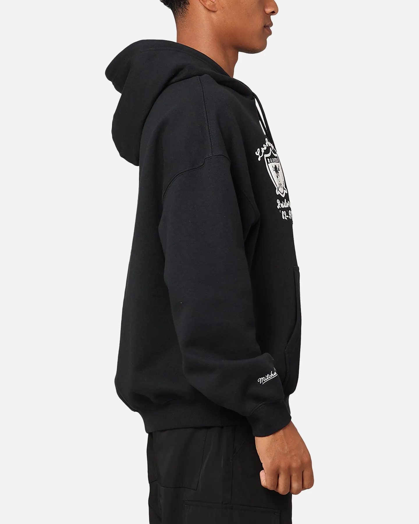 Mitchell & Ness Las Vegas Raiders Kapuzenpullover Conference Verblasstes Schwarz