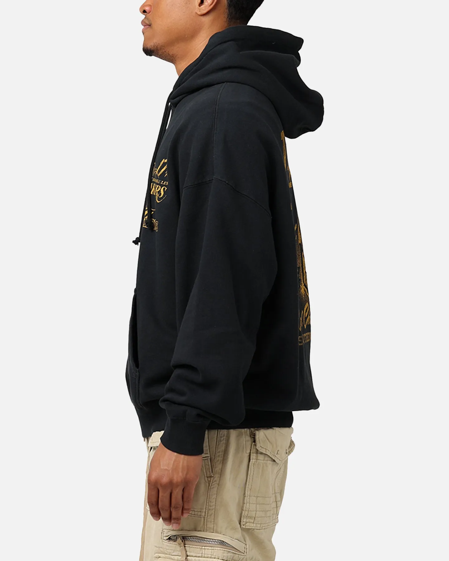 Mitchell & Ness Los Angeles Lakers Ringe Hoodie Vintage Schwarz
