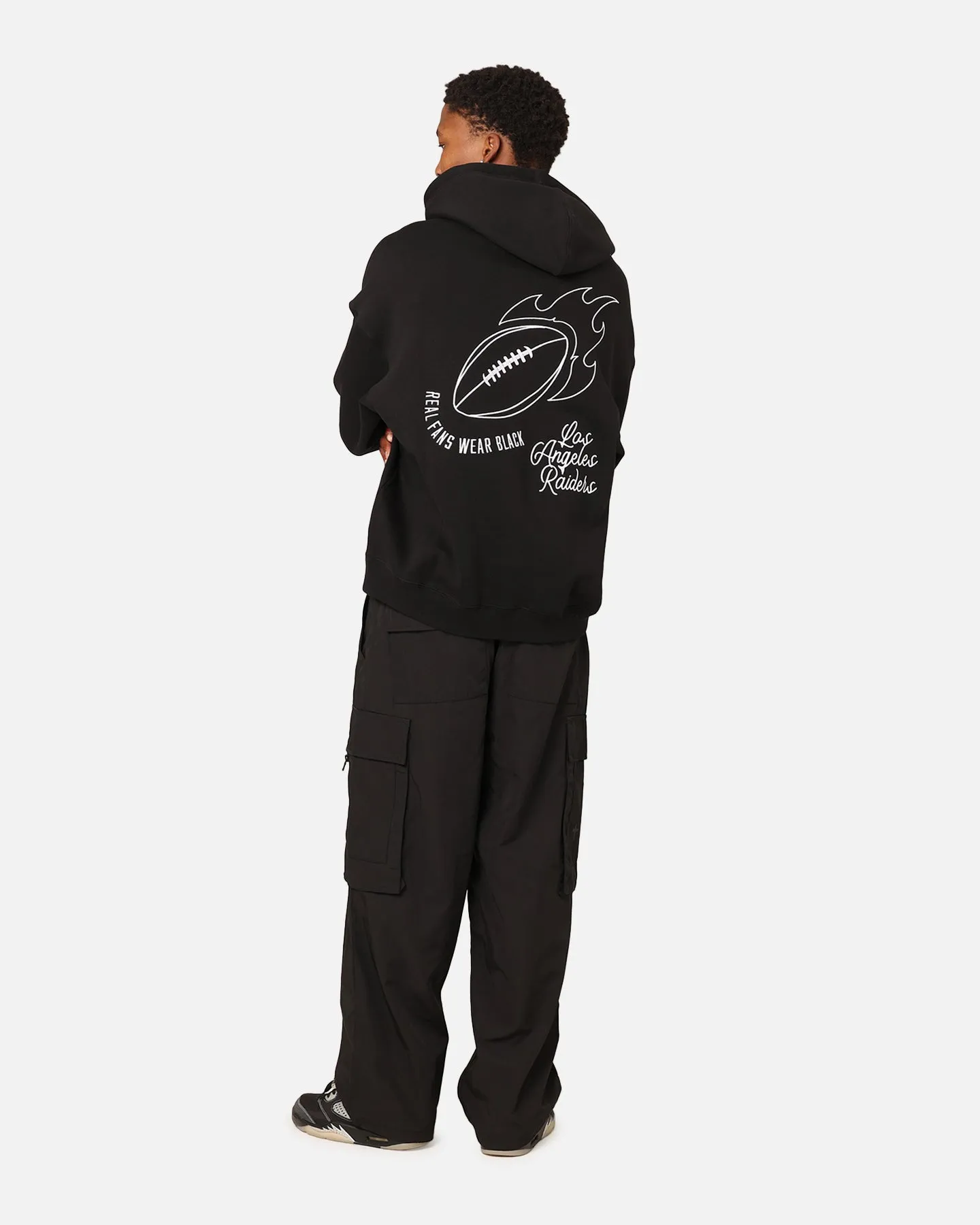 Mitchell & Ness Los Angeles Raiders History Hoodie Vintage Schwarz