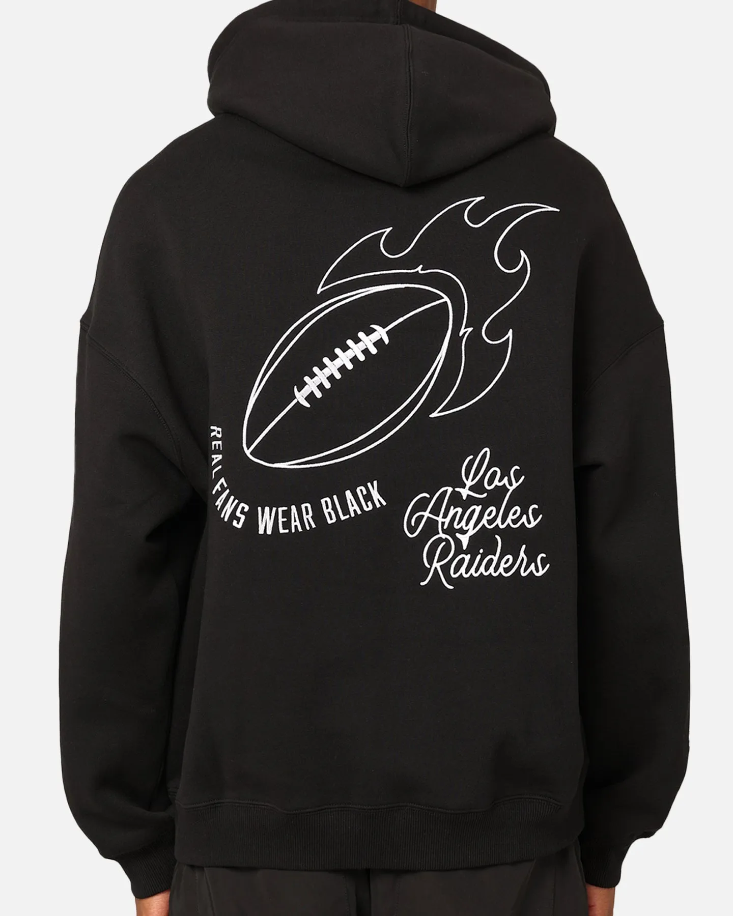 Mitchell & Ness Los Angeles Raiders History Hoodie Vintage Schwarz