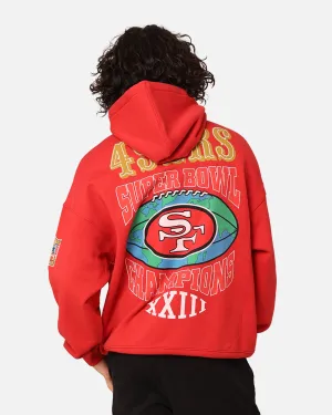 Mitchell & Ness San Francisco 49ers Super Bowl World Hoodie Vintage Rot