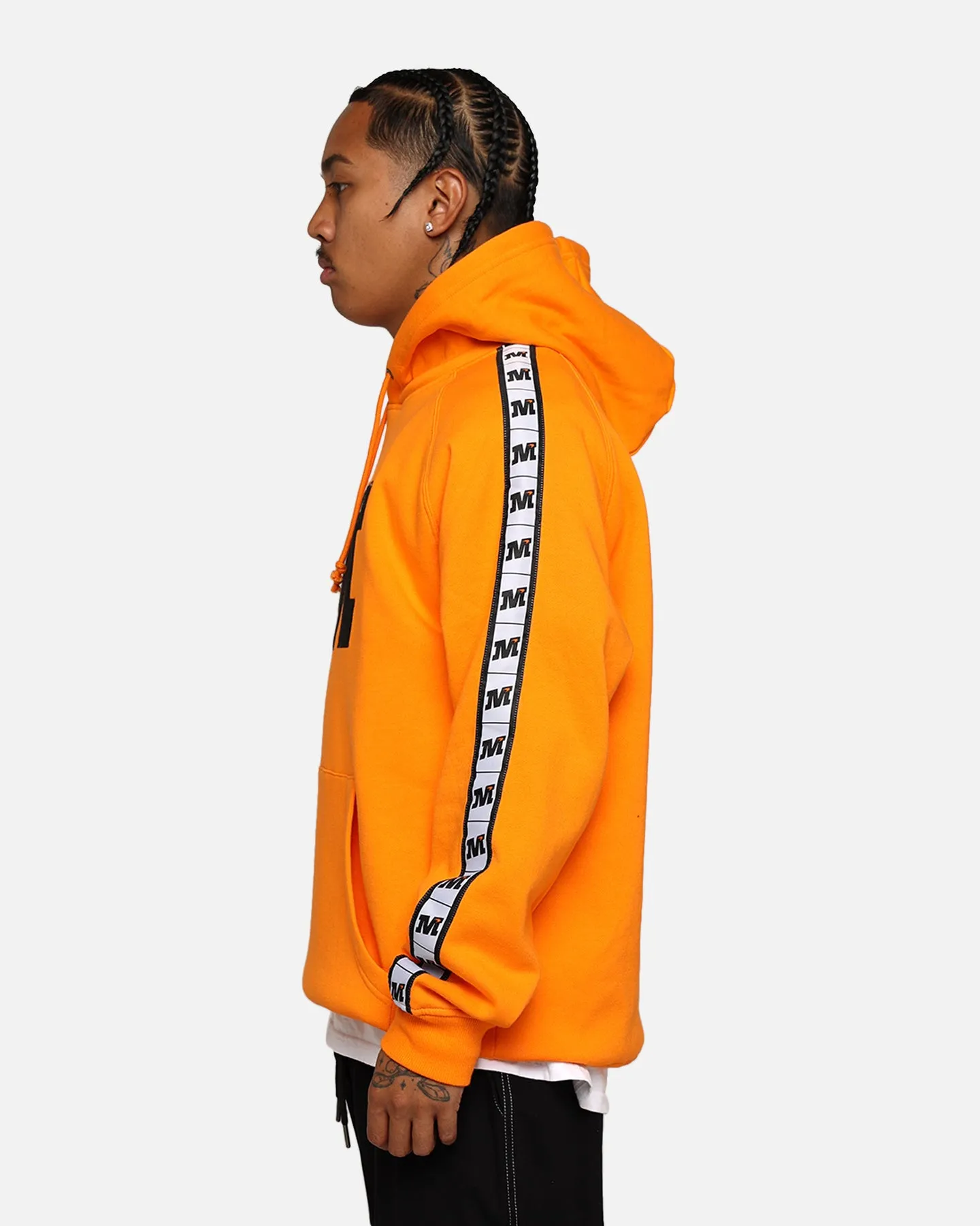 Mitchell & Ness X McLaren X Culture Kings Las Vegas Kollektion Big Logo Fleece Hoodie Orange
