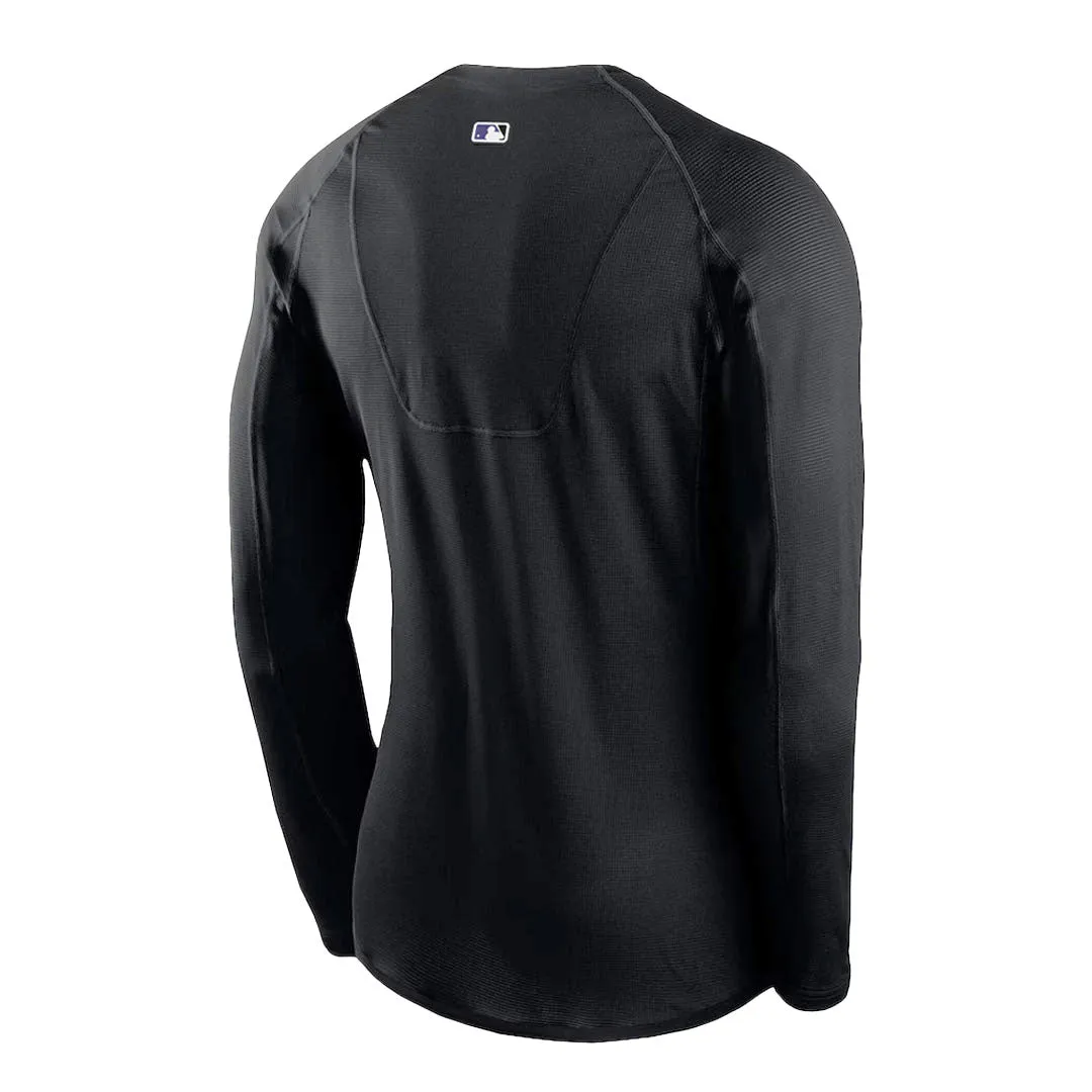 MLB - Herren Colorado Rockies Langarm Unterhemd (NKXH 00A DNV N7J)