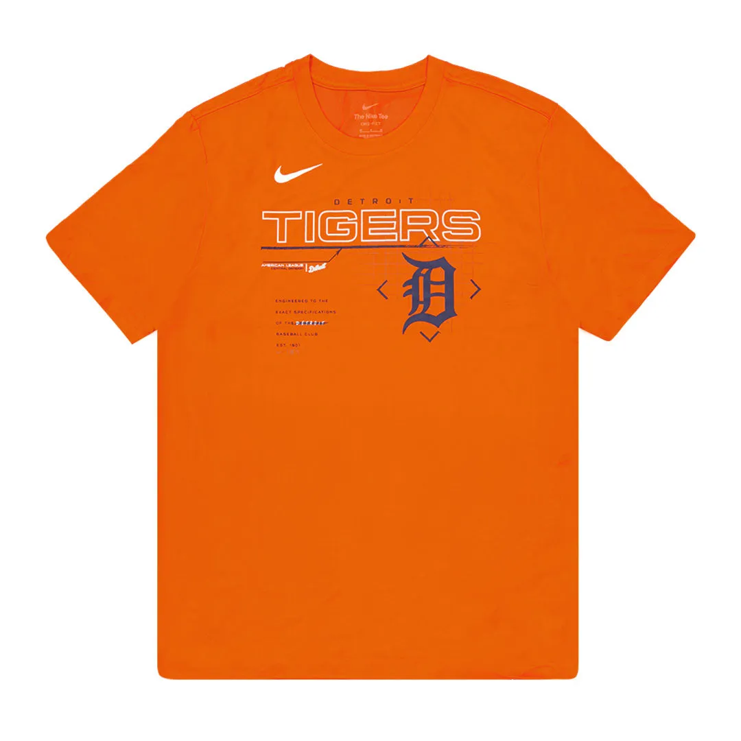 MLB - Herren Detroit Tigers Dri-Fit Trainings-T-Shirt (NKGK 89L DG 01K)