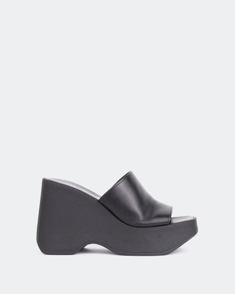 Moos Schwarz Leder