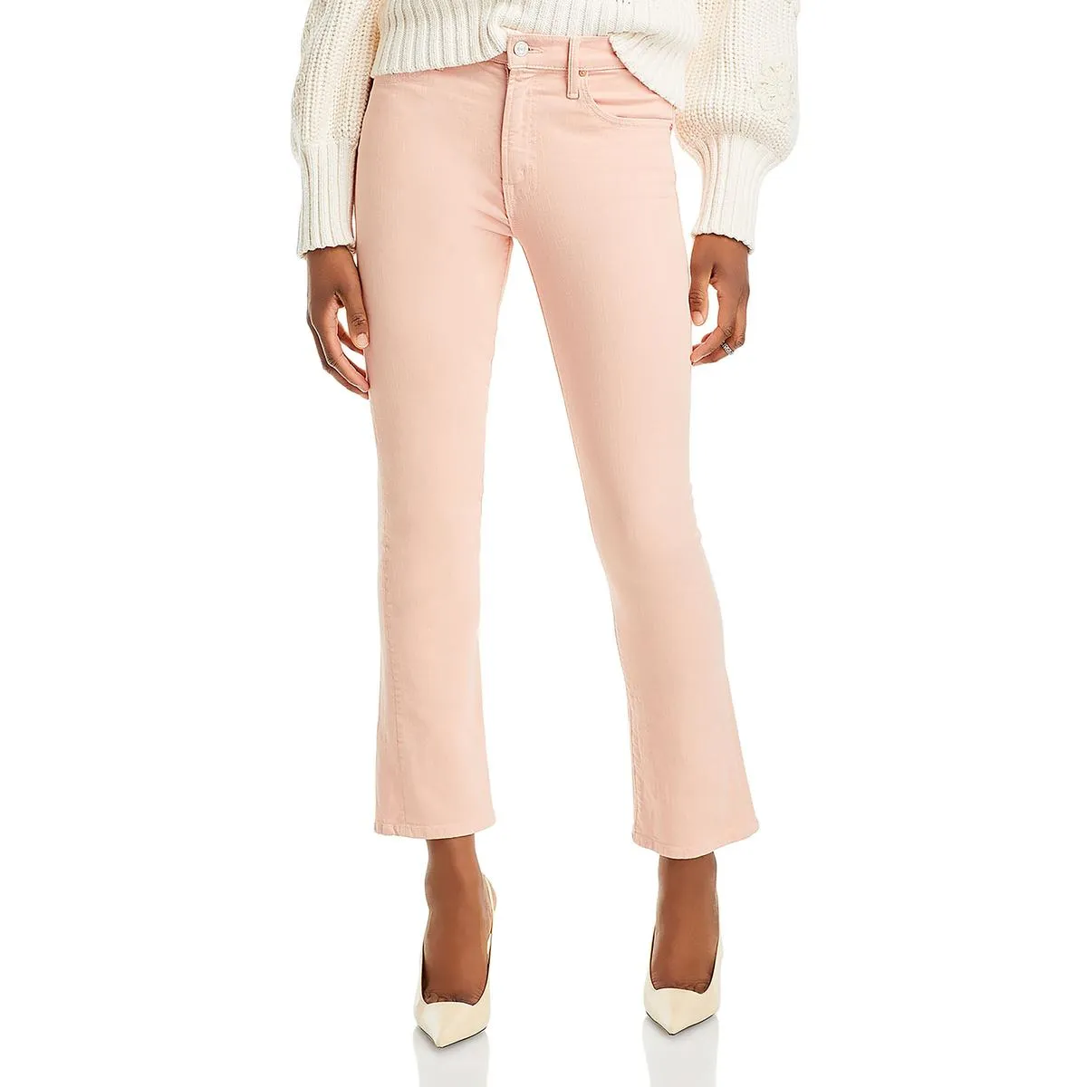 MOTHER Superior Damen The Insider Hover High Rise Denim Knöcheljeans