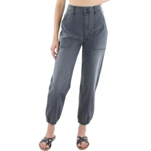 Mother Damen The Wrapper Patch High Rise Denim Jogger Jeans