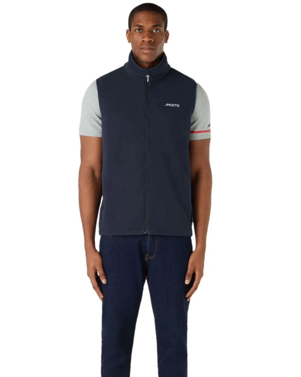 Musto Herren Nautic Polartec Fleece Weste Musto Kleidung