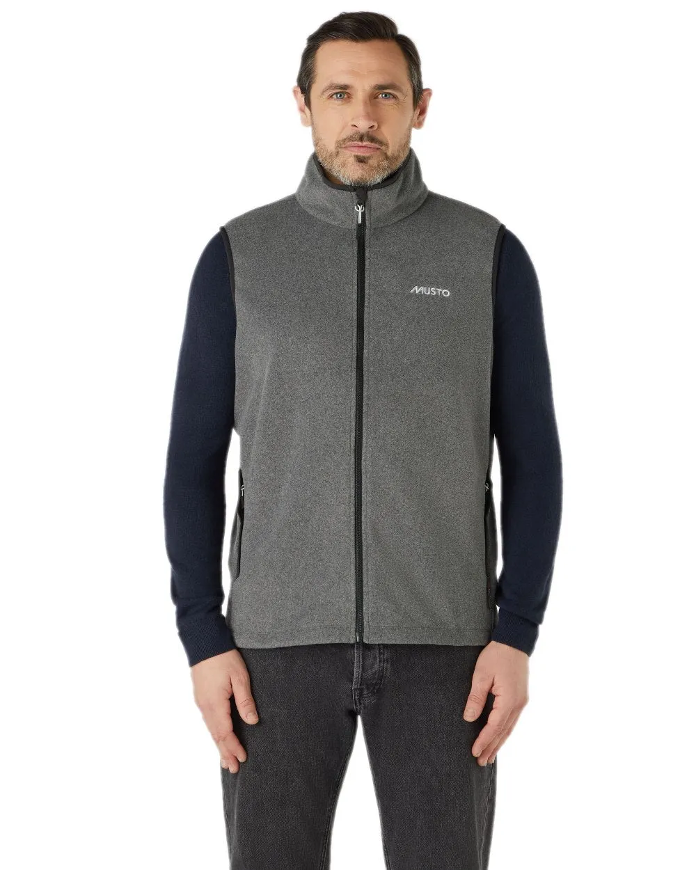 Musto Herren Nautic Polartec Fleece Weste Musto Kleidung