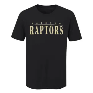 NBA - Herren Toronto Raptors Titel Kurzarm T-Shirt (NAXA09PMSC3A1PB 00BLK)
