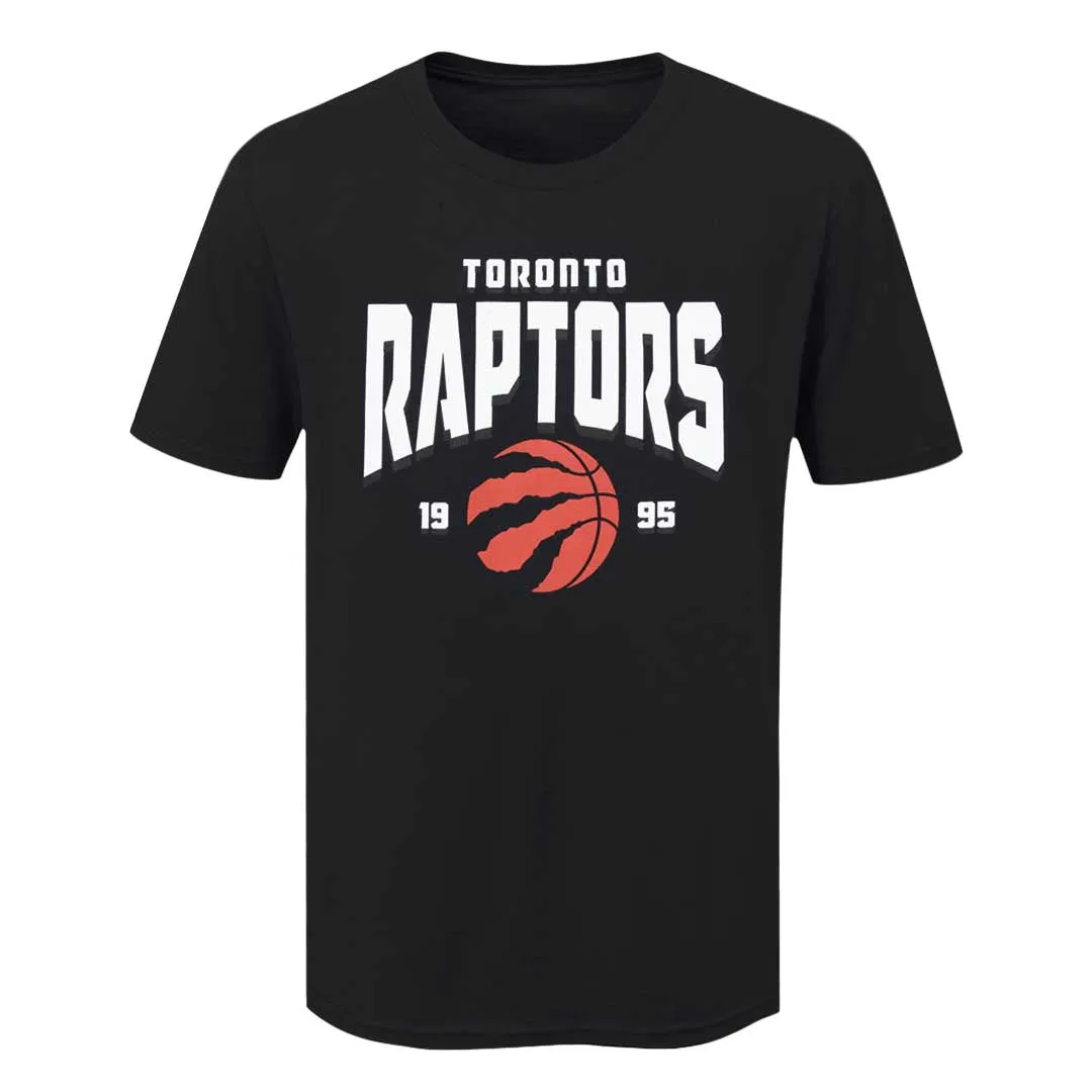 NBA - Herren Toronto Raptors Jahr Kurzarm T-Shirt (NAXA09IMSC3A1PB 00BLK)