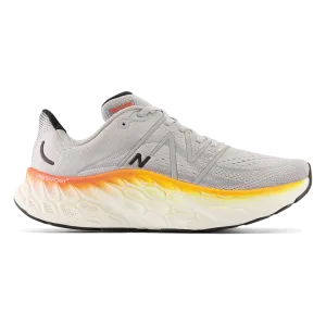 New Balance Fresh Foam X More V4 - Aluminiumgrau - Neon-Libelle - Leuchtende Ringelblume