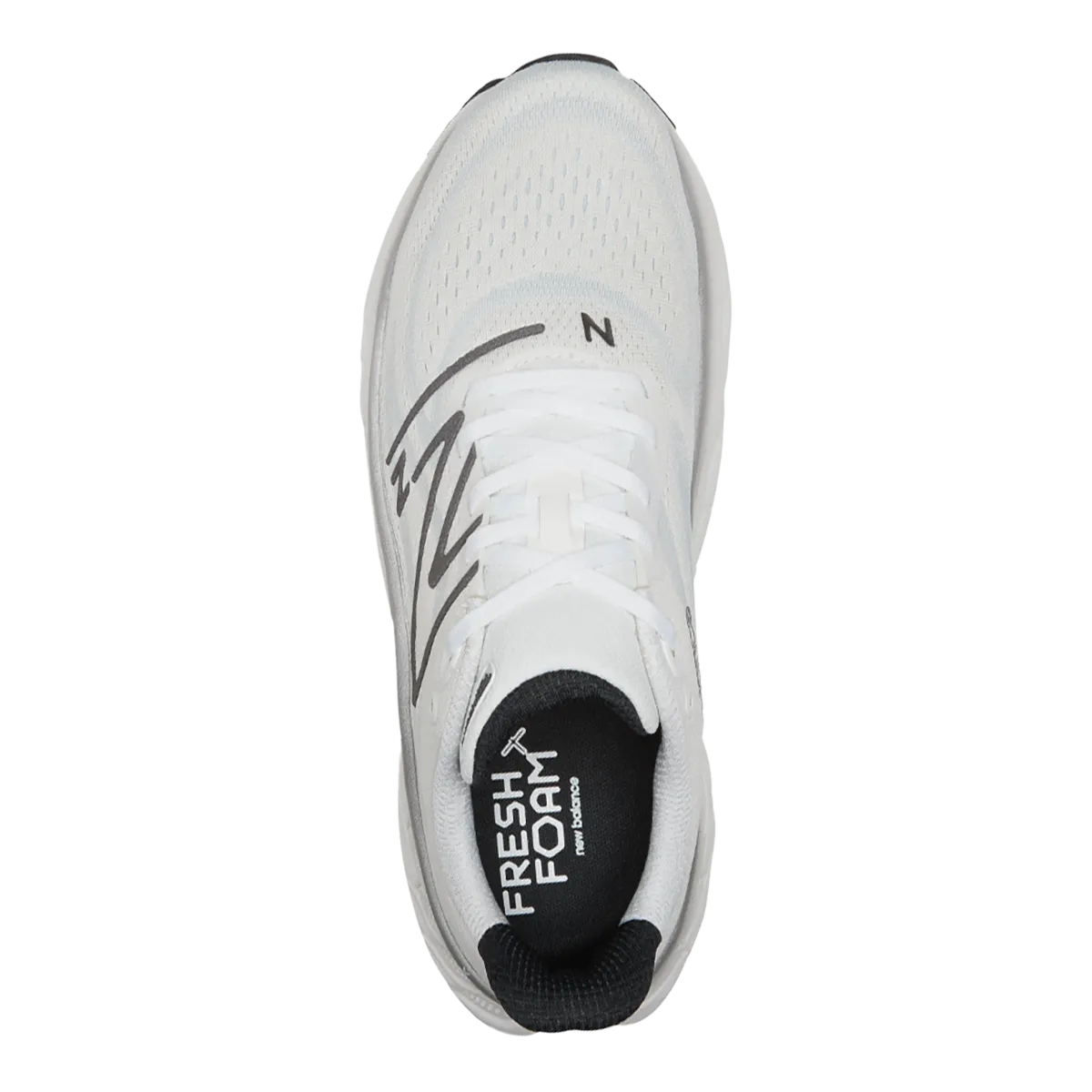 New Balance Fresh Foam X More V4 - Weiß - Schwarz Metallic - Schwarz