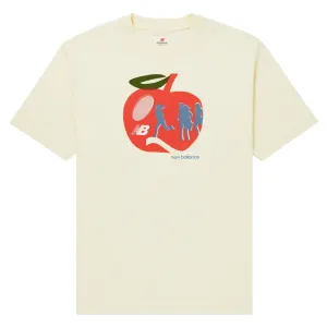 New Balance - Herren T-Shirt mit Apfel-Motiv, hergestellt in den USA (MT31547 DGL)