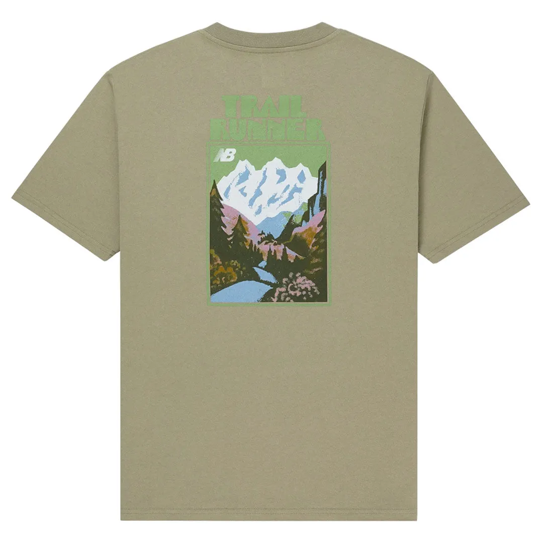 New Balance - Herren T-Shirt mit Aufdruck, in den USA hergestellt (MT33546 TCO)