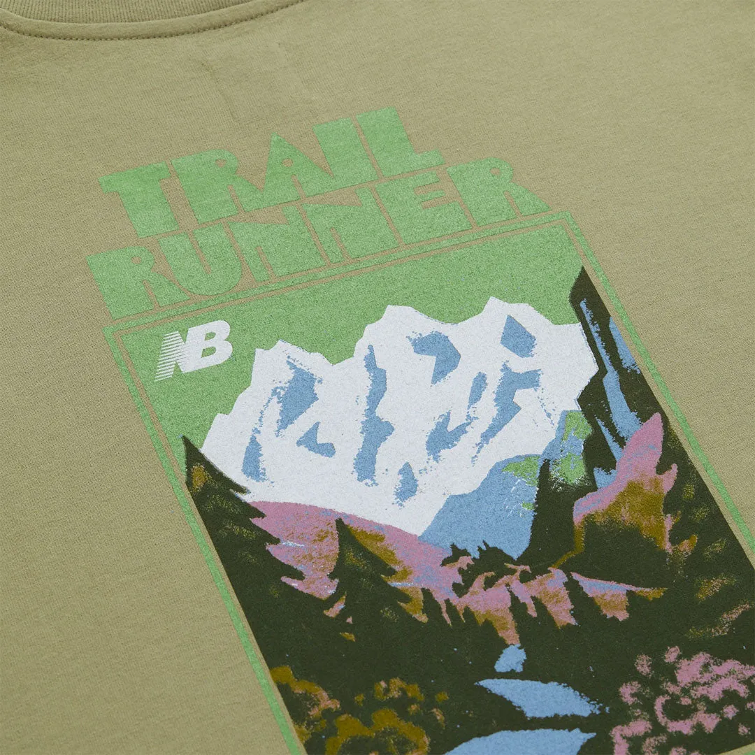 New Balance - Herren T-Shirt mit Aufdruck, in den USA hergestellt (MT33546 TCO)