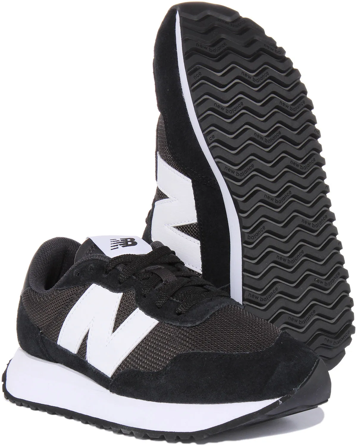 New Balance Ms237 in Schwarz Weiß Schuhe New Balance