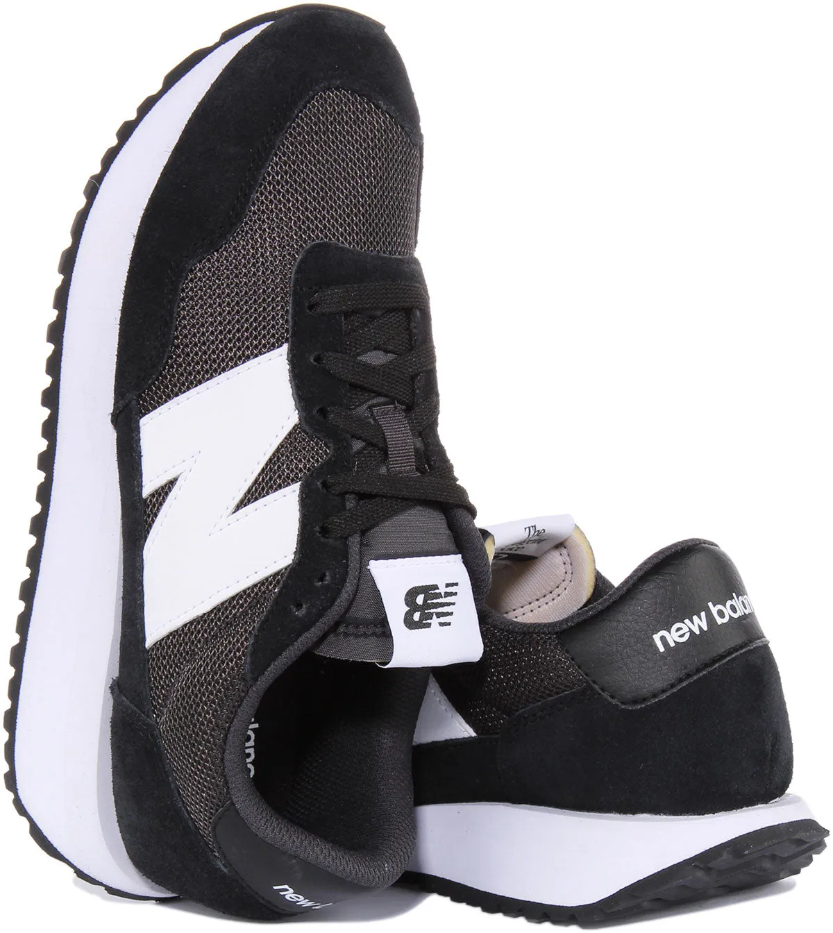 New Balance Ms237 in Schwarz Weiß Schuhe New Balance