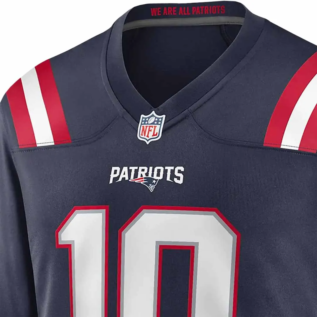 NFL - Herren New England Patriots Mac Jones Trikot (67NM NPGH 8KF 3NA)