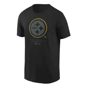 NFL - Herren Pittsburgh Steelers Troy Polamalu Kurzarm T-Shirt (QF6E 127A W6M 000)