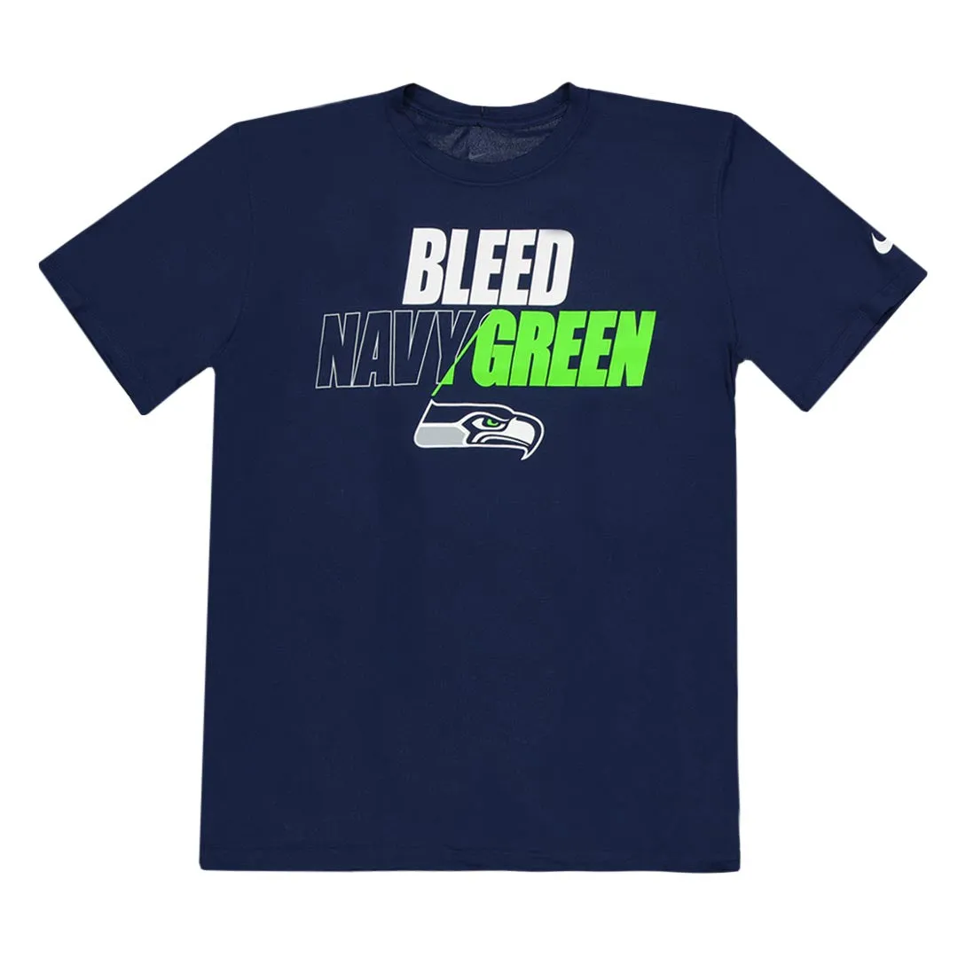 NFL - Herren Seattle Seahawks Kurzarm T-Shirt (N922 41S 78 CMX)