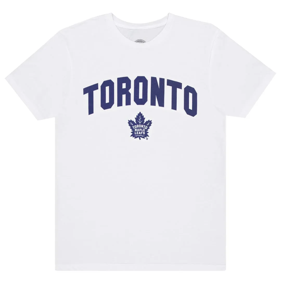 NHL - Herren Toronto Maple Leafs Varsity T-Shirt (NHXX2HRMSC3A1PB 10WEIß)