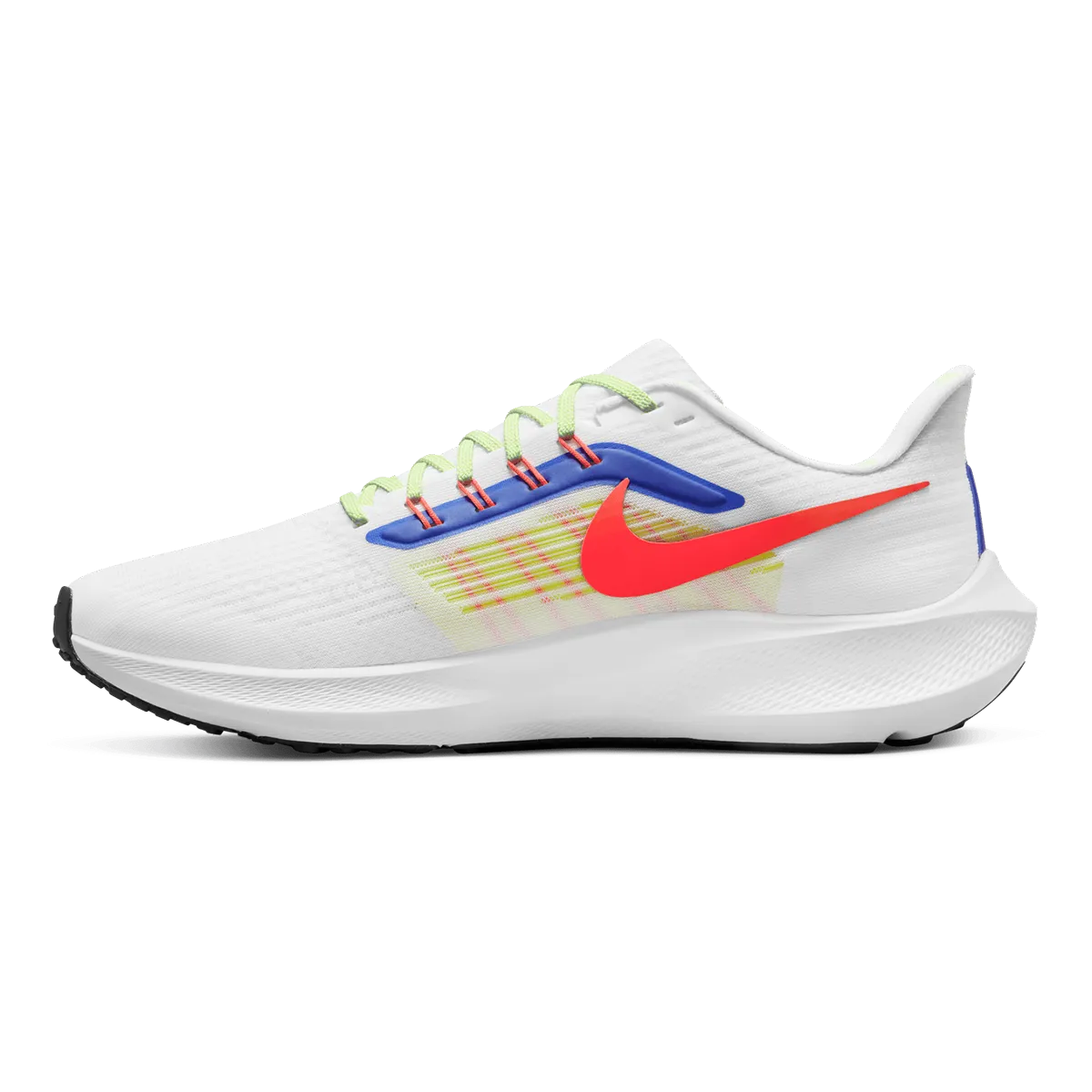 Nike Air Zoom Pegasus 39 - Weiß - Leuchtendes Karmesin - Rennblau - Volt