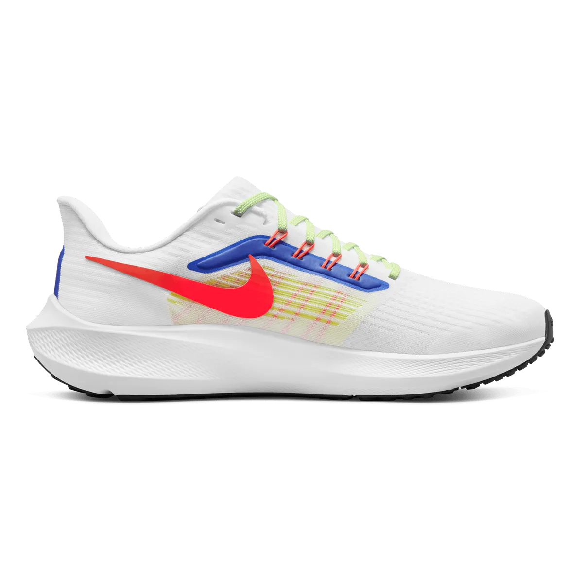 Nike Air Zoom Pegasus 39 - Weiß - Leuchtendes Karmesin - Rennblau - Volt