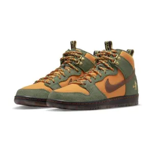 Nike SB Dunk High Pass~Port Arbeitsstiefel Passport Armeegrün/Braun/Schwarz Nike Dunk