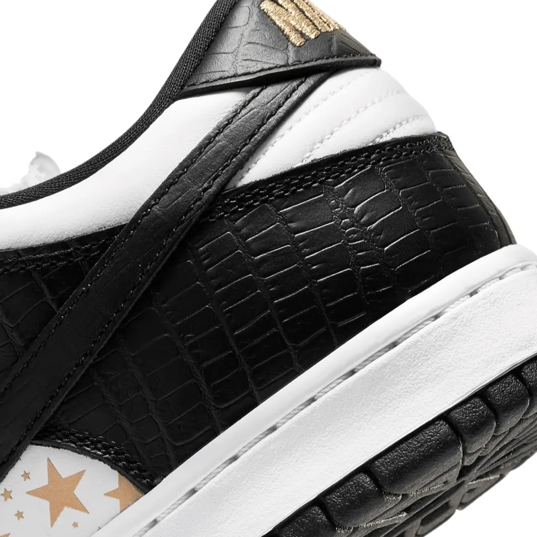 Nike SB Dunk Low Supreme Sterne Weiß Schwarz Metallic Gold (2021) Nike Dunk