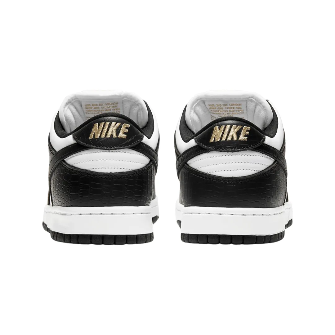 Nike SB Dunk Low Supreme Sterne Weiß Schwarz Metallic Gold (2021) Nike Dunk