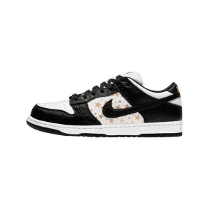 Nike SB Dunk Low Supreme Sterne Weiß Schwarz Metallic Gold (2021) Nike Dunk
