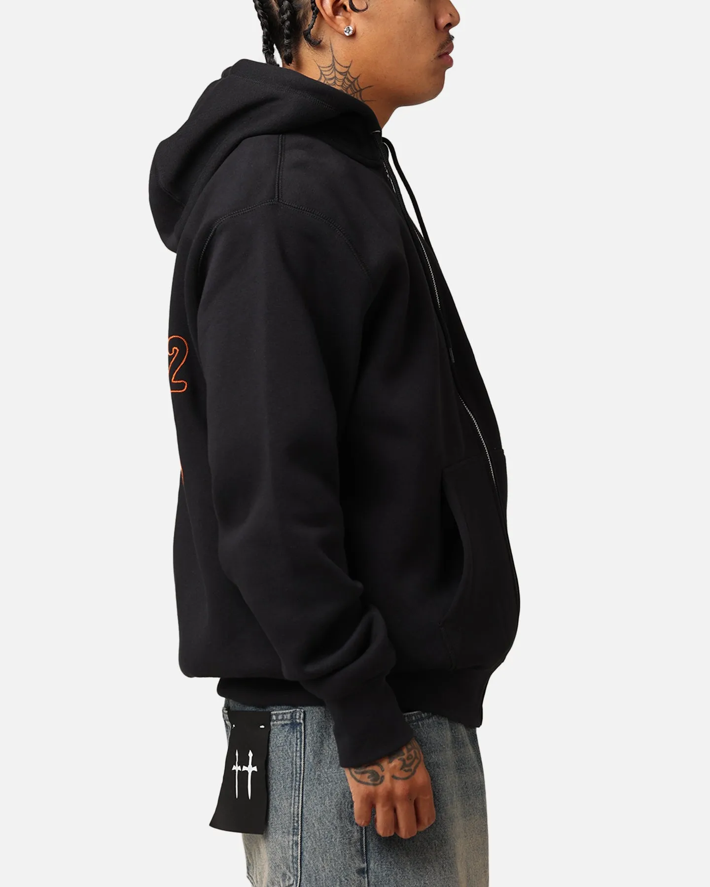 Nike Sportswear Club Essential Reißverschluss-Hoodie Schwarz