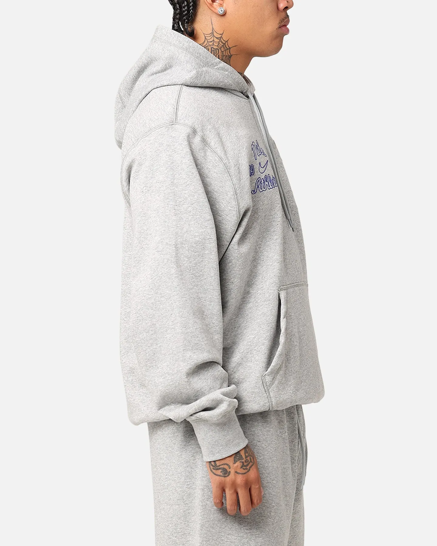 Nike Sportswear Club Essential Hoodie Dunkelgrau Melange