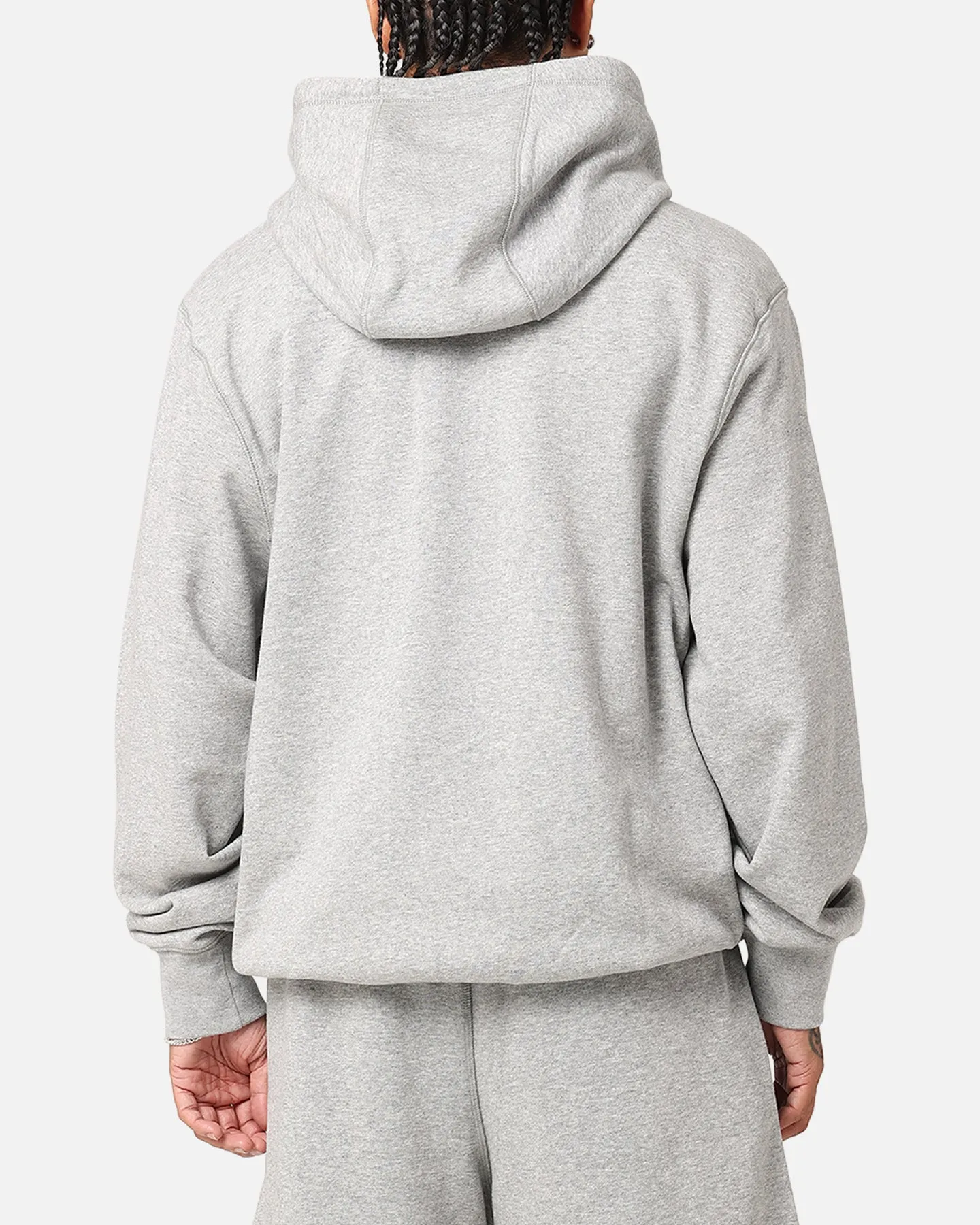 Nike Sportswear Club Essential Hoodie Dunkelgrau Melange