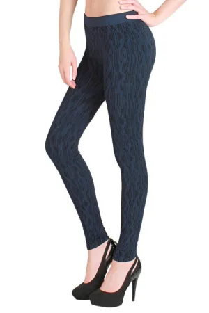 NikiBiki Holzoptik Leggings NB6378