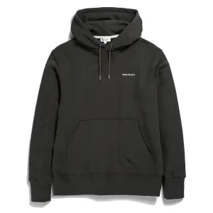 Norse Projects Arne Logo Hoodie Buchengrün