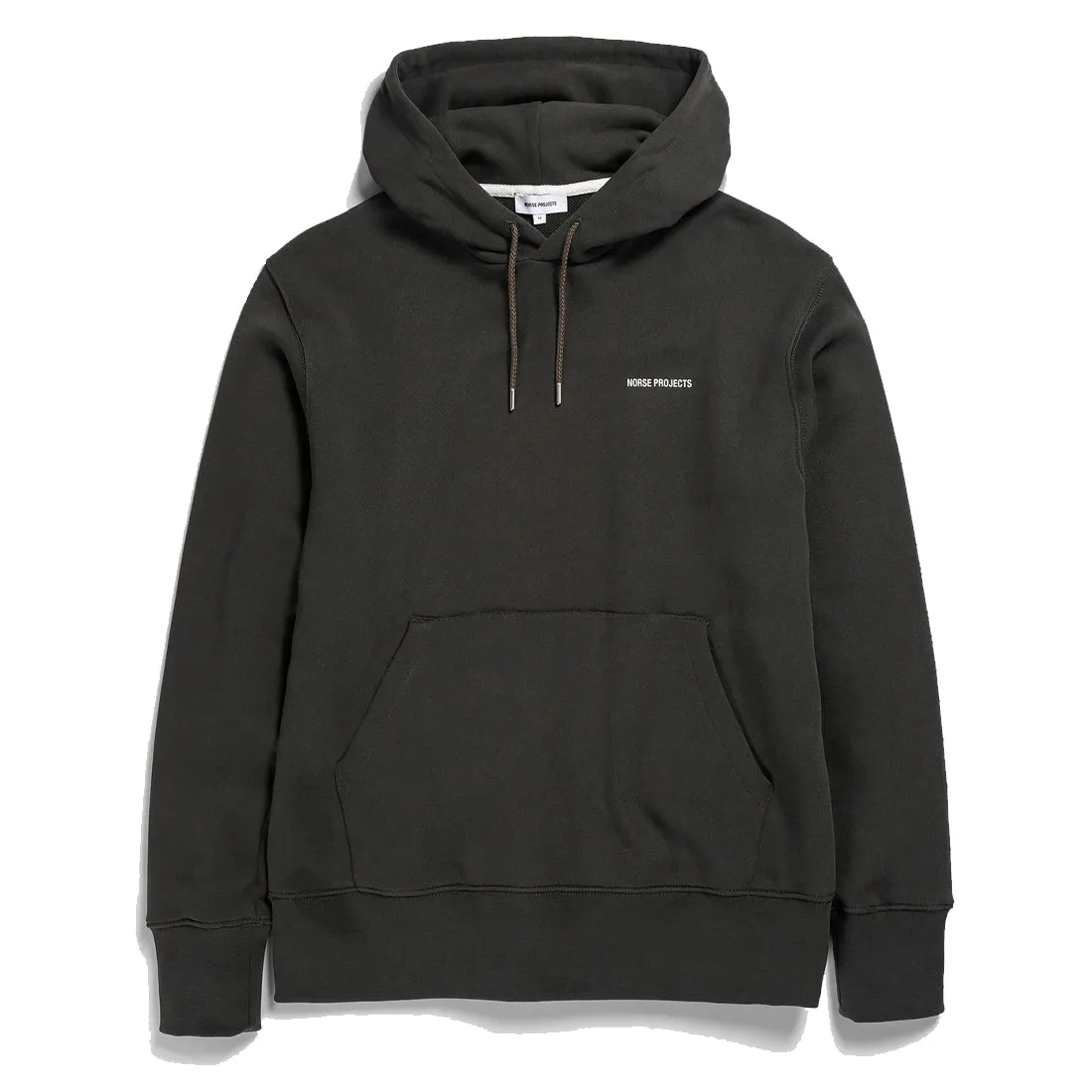 Norse Projects Arne Logo Hoodie Buchengrün