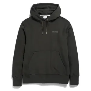 Norse Projects Arne Logo Hoodie Buchengrün