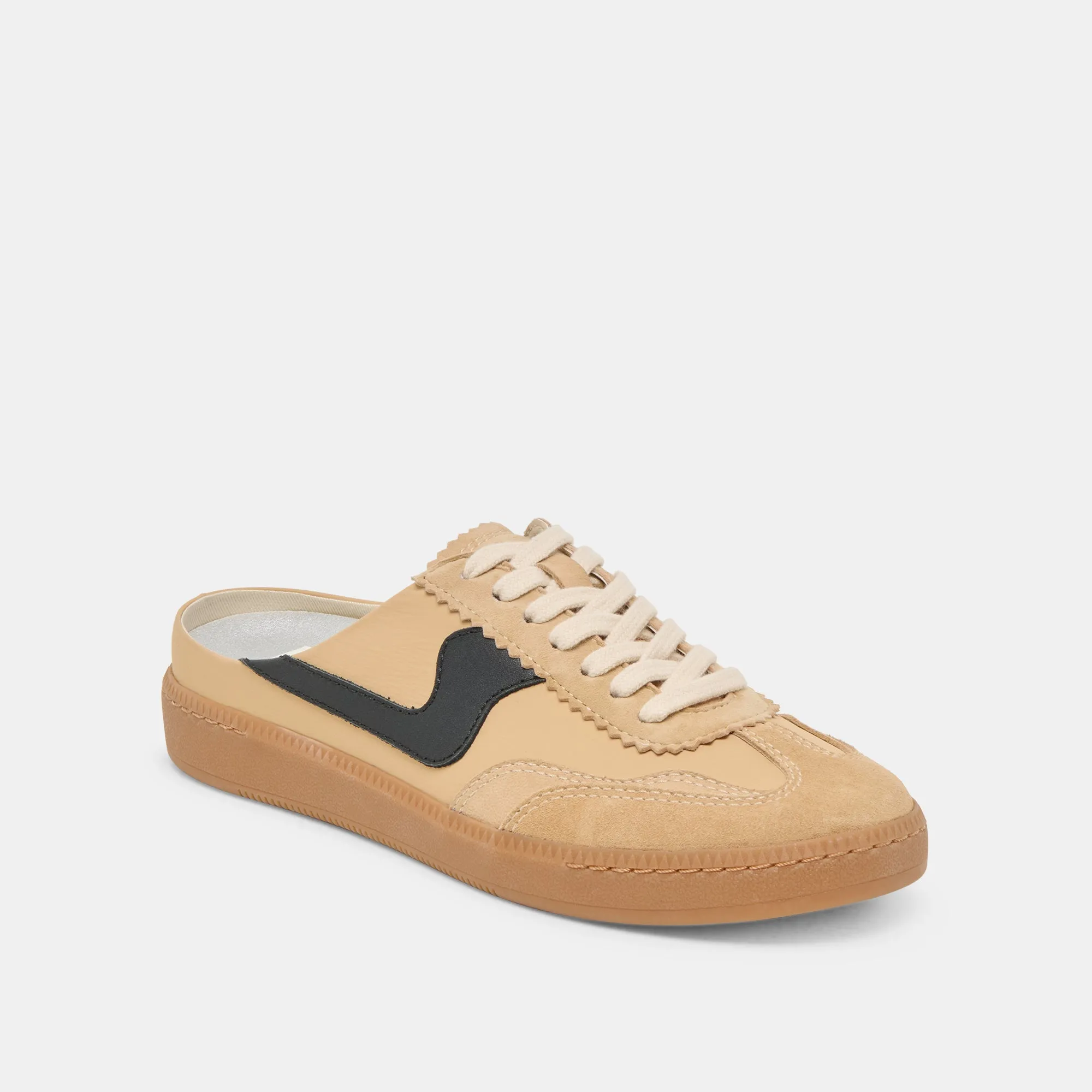 HINWEIS SLIDE SNEAKERS BRAUN MULTI SUEDE