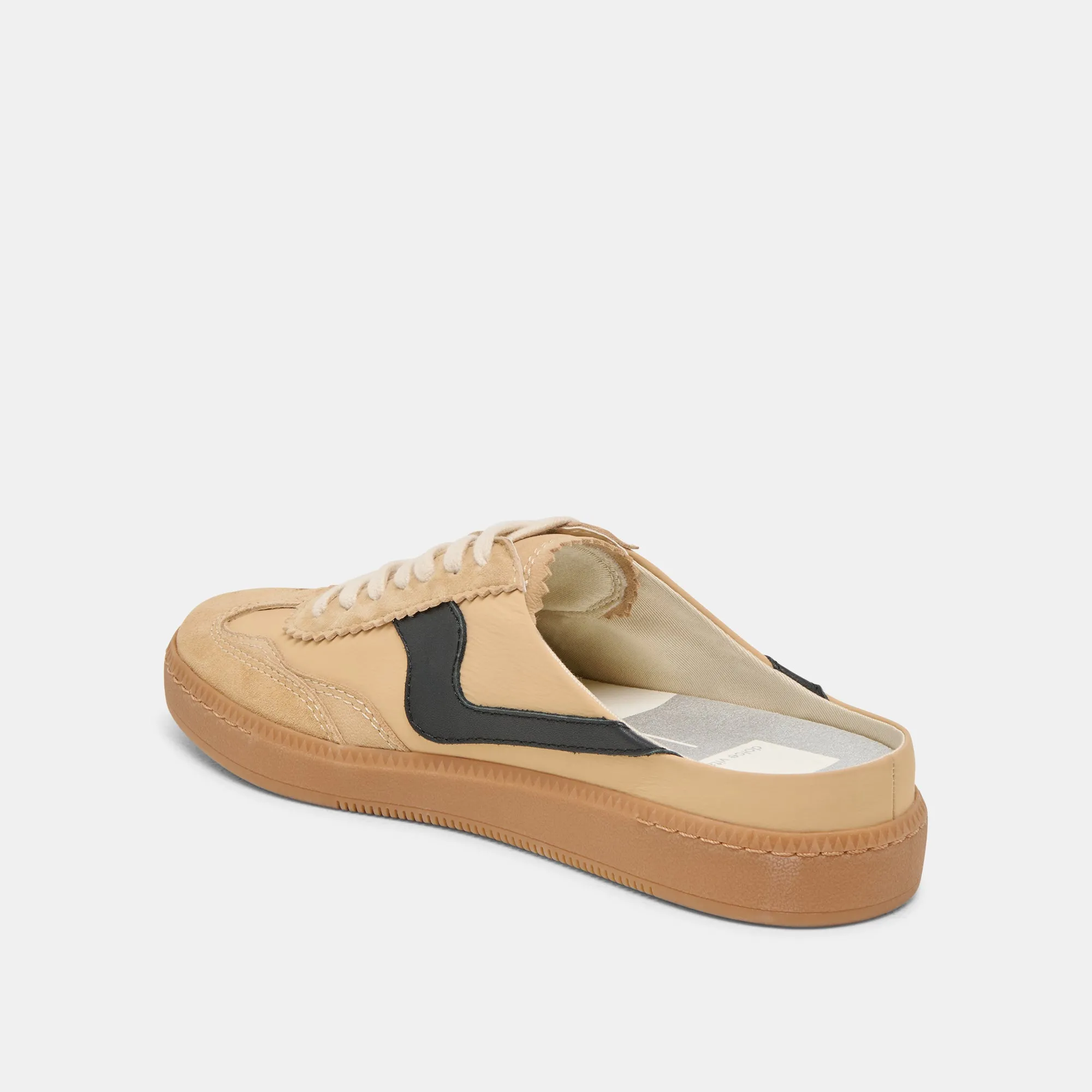 HINWEIS SLIDE SNEAKERS BRAUN MULTI SUEDE
