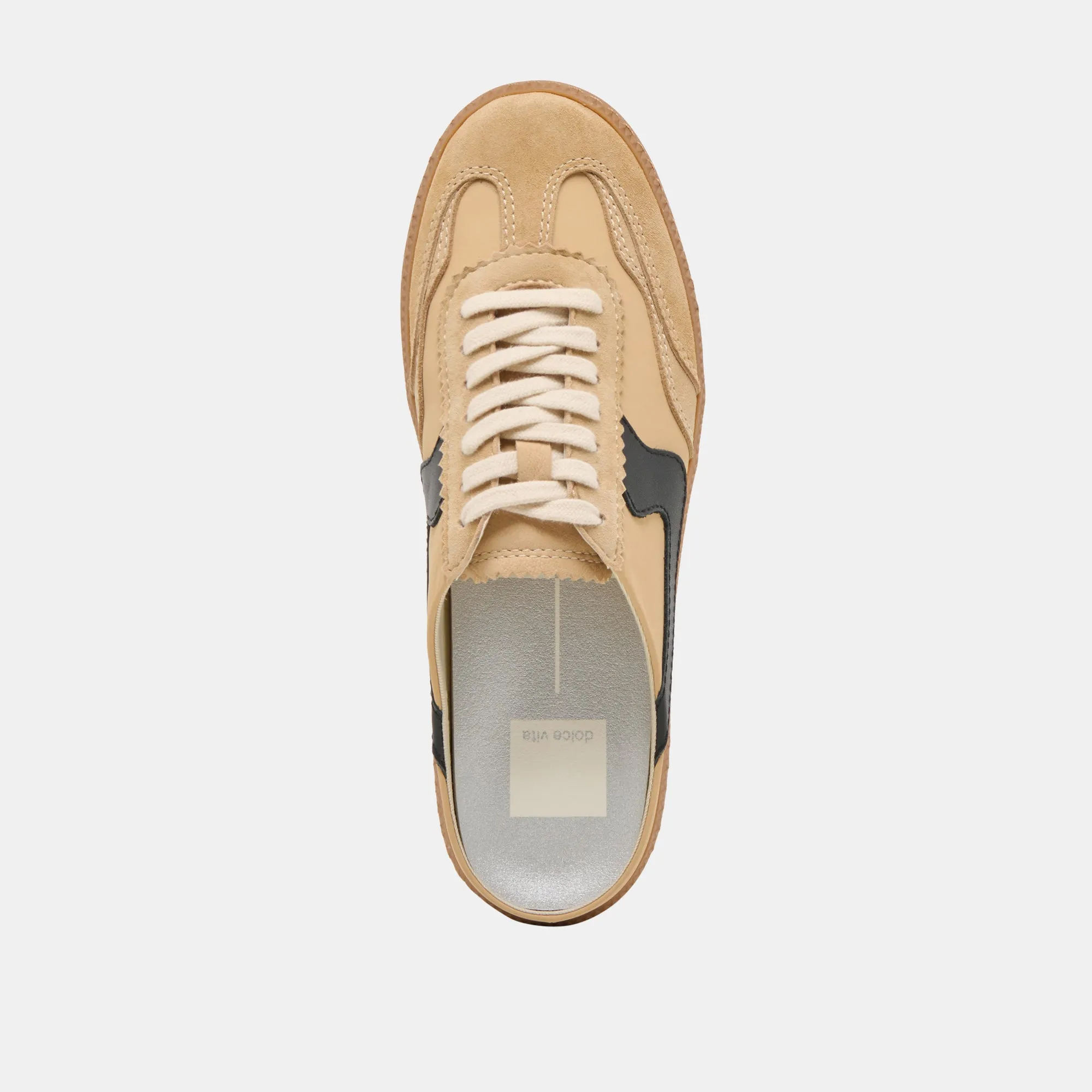 HINWEIS SLIDE SNEAKERS BRAUN MULTI SUEDE