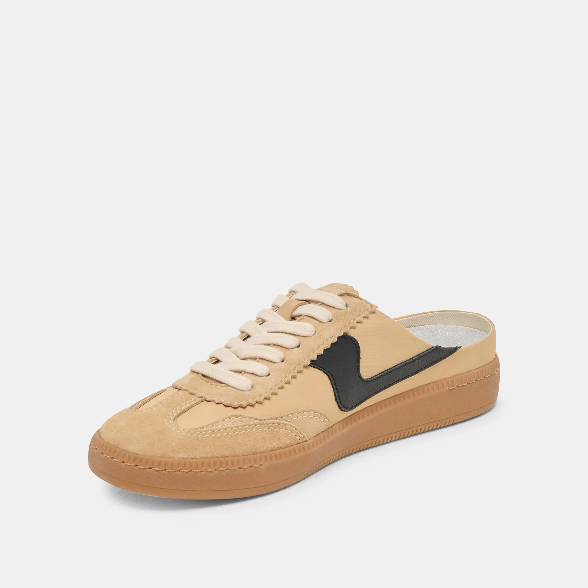 HINWEIS SLIDE SNEAKERS BRAUN MULTI SUEDE